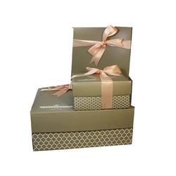 Gift Boxes with Ribbon Attached