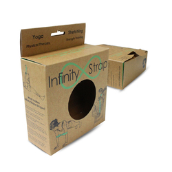 Recyclable Brown Chip Retail Box